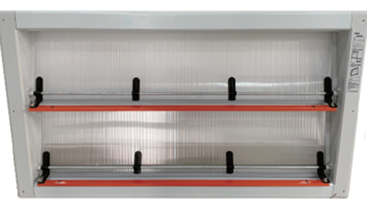 负压式侧墙进风窗